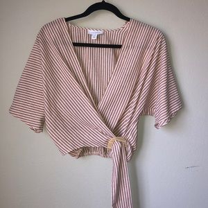 Top Shop stripped top!